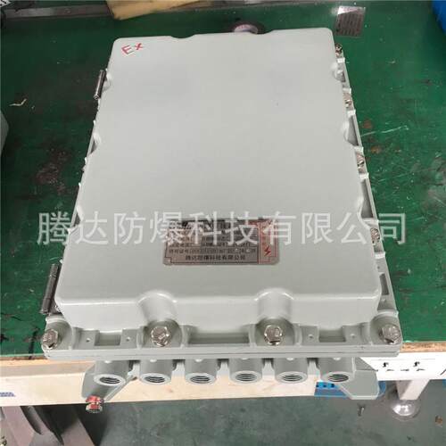 乐清腾达bjx工厂压铸铝防爆接线箱400*500配电控制柜明装端子箱