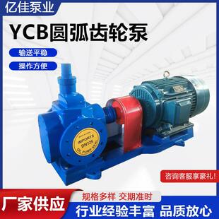 齿轮泵YCB圆弧齿轮泵油泵不锈钢齿轮泵圆弧齿轮泵抽油泵现货