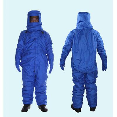 安百利ABL-F10耐低温防护服防冻服LNG加气站防液氮冷库连体防寒服
