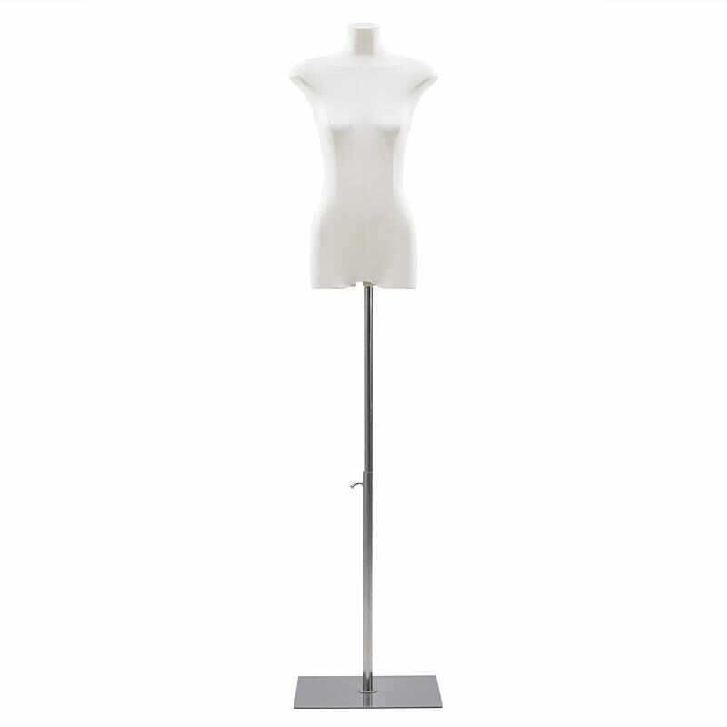 韩版女装模特道具半身扁平胸服装店橱窗陈列假人偶扁身展示架全身
