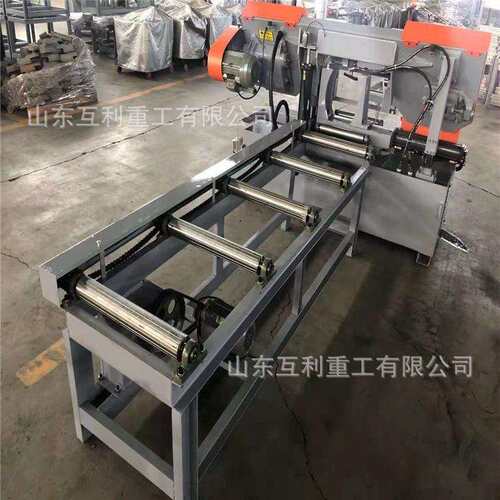 4240型数控带锯床大型卧式金属带锯床切割机整捆钢筋角铁锯床