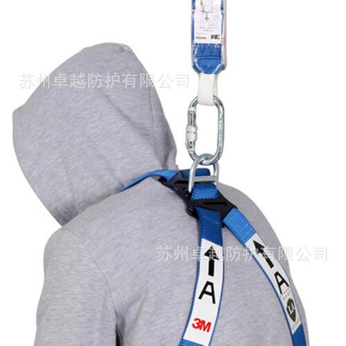 3M1390399凯比特FIRST单钩减震安全绳高空作业防坠连接绳1390370
