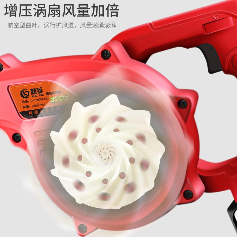 锂电鼓风机小型工业电脑清灰吹风机家用锂电吹灰机大功率厂家直销