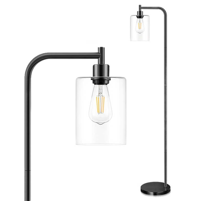 复古落地灯客厅卧室床头沙发边美式工业风立式阅读台灯