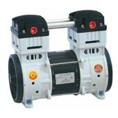 精泵仁0空压机220V低音无油1OLF1100B10W空气抽气机头小型空气压