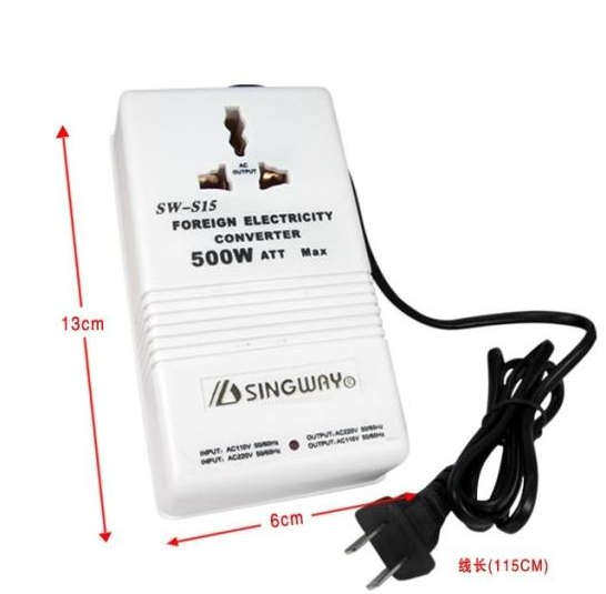 Регулировочные трансформаторы 星威sw-s15 500w 互转电源变压器220v变110v变压器110v转220v