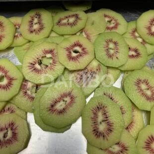 L不锈钢材质横切圆片机 商用果蔬自动切片机 猕猴桃果脯切片设备