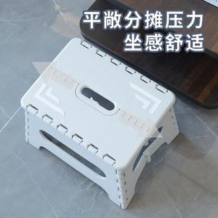 椅子折叠塑料靠背3ew1凳户外凳子 儿童小板家用加厚成人写字便携式