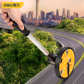 得力（deli）手推式150mm小轮机械轮式测距仪测量轮尺收缩柄DL330
