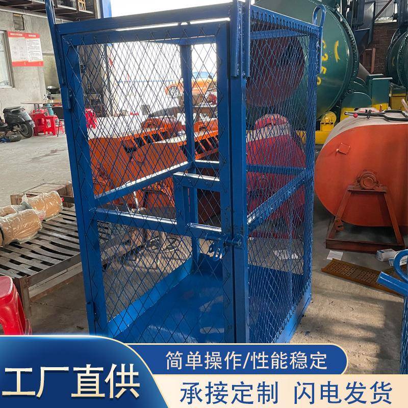 厂家直供施工载人工作吊笼高空作业安全吊篮加厚材质结构稳固