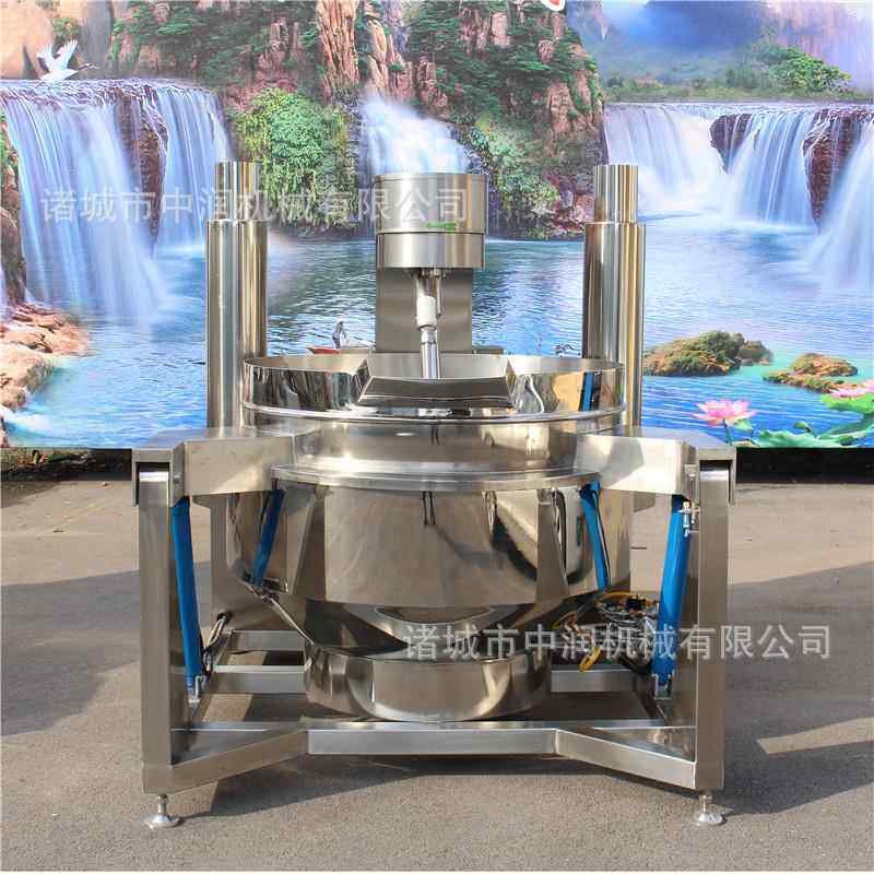 大型调味酱料搅拌炒制设备方便面调料炒制设备多爪炒锅