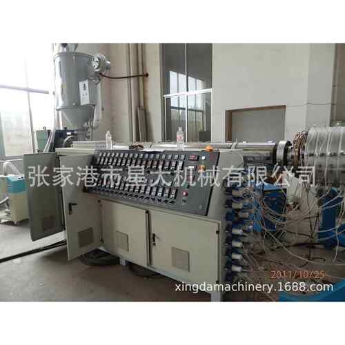 厂家供应HDPE400-800管材生产线管材挤出设备塑料管材挤出生产线