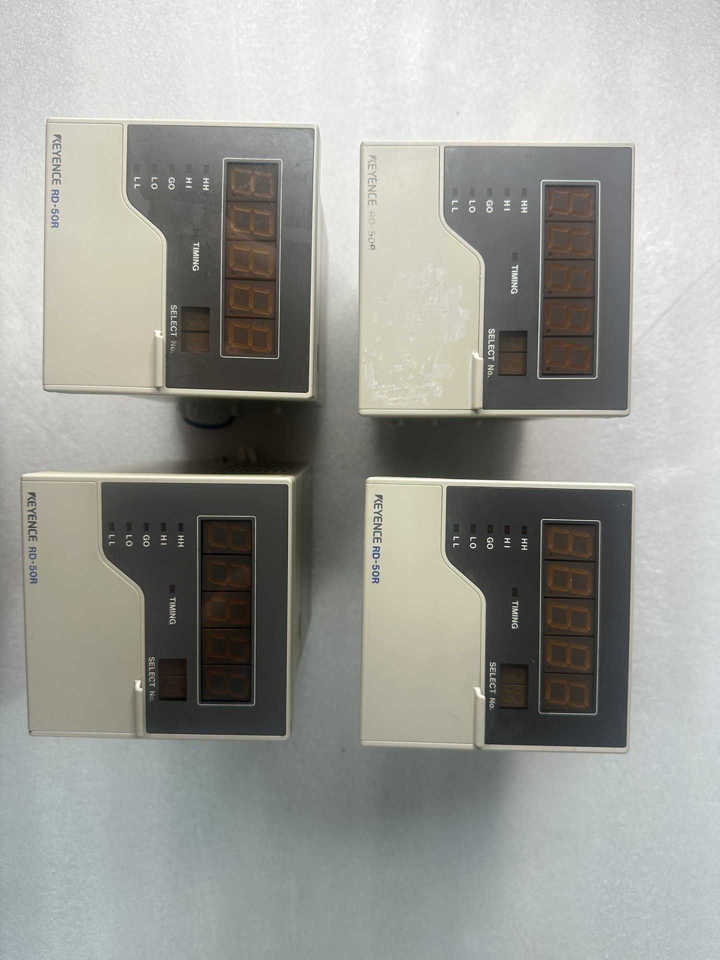 KEYENCE基恩士RD-50R温控仪4个，成色漂亮，实物拍