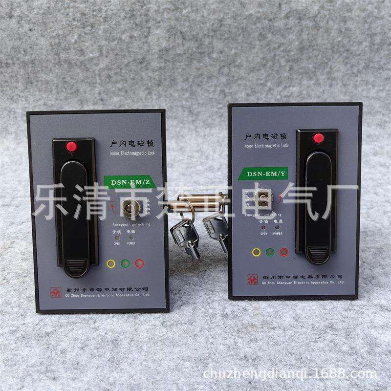 衢州申源户内高压电磁锁DSN-EM/Z高压柜电门锁电控锁DSN-EM/Y