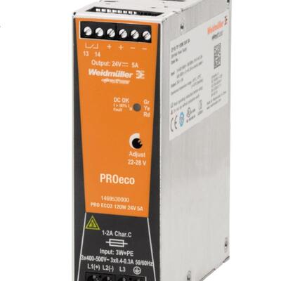 Weidmuller魏德米勒 电源PRO ECO3 120W 24V 5A 现货供应