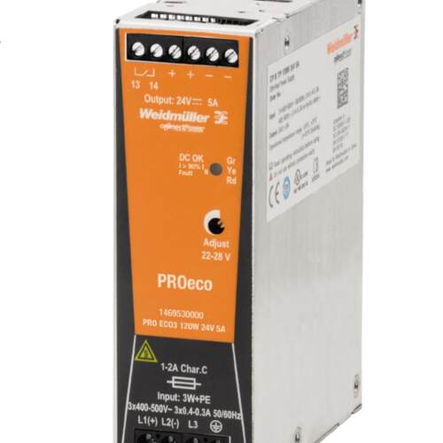 Weidmuller魏德米勒 电源PRO ECO3 120W 24V 5A 现货供应