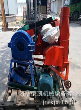商用型饲料粉碎机爪沙细克RKZF5龙除尘齿粉碎机大工业石膏粉磨粉