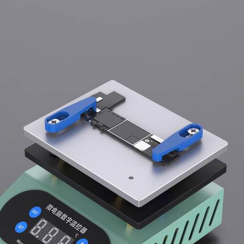 SK-H2迷你通用预热加热平台手机主板分层贴合CPU除胶通用加热台