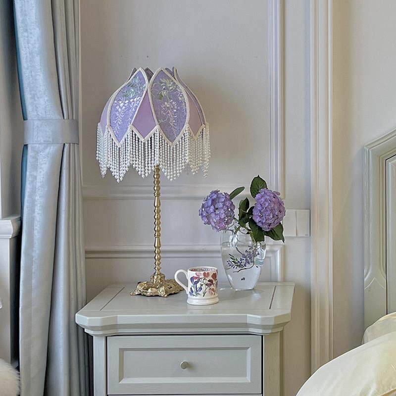 法式新中式古风客厅书房高级装饰氛围覆古卧室台灯新婚订婚礼物