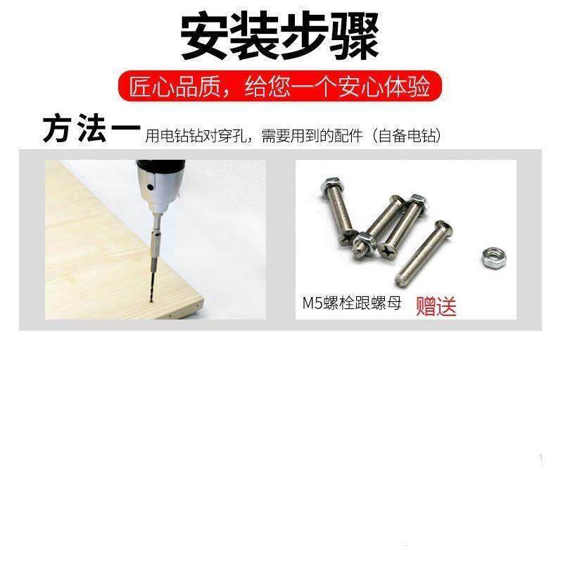 (4个装)2寸U型30夹板万向轮脚轮滑轮婴儿床配件家具静音橡胶轴承