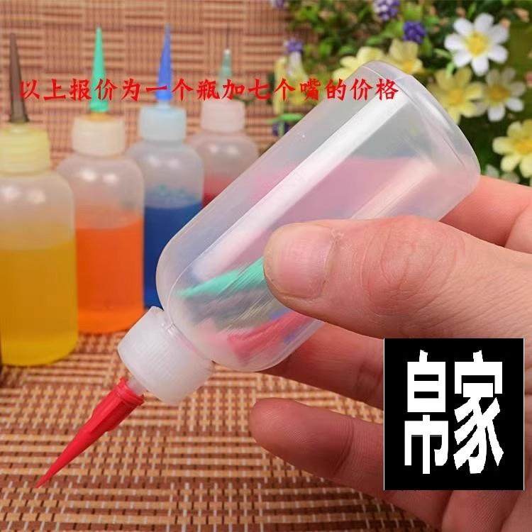 咖啡矽胶笔巧克力挤酱写字画笔裱花雕花拉花针筒型挤酱瓶烘焙工具