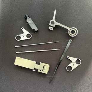 元一V8E S8电脑自动裁床零配件 刀夹 限位轴 扭力连杆 裁刀固定座