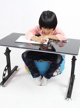 7K儿童写字桌可升降折叠学习桌车用学生书桌绘画桌电脑写字桌