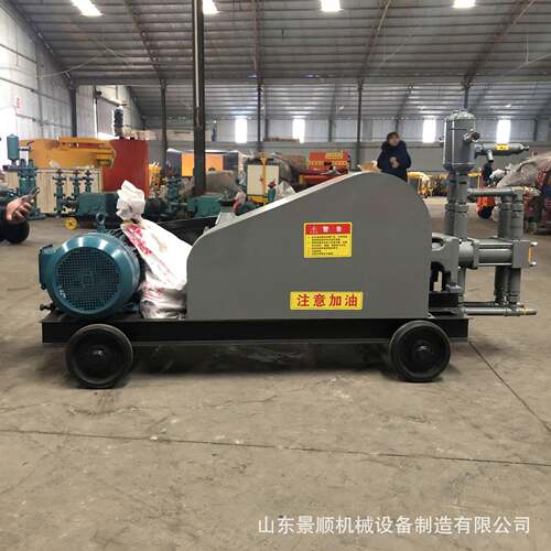 SY双缸双液变量注浆B机 筑卧式活塞灰浆注泥浆建泵SYB60/5 隧道水