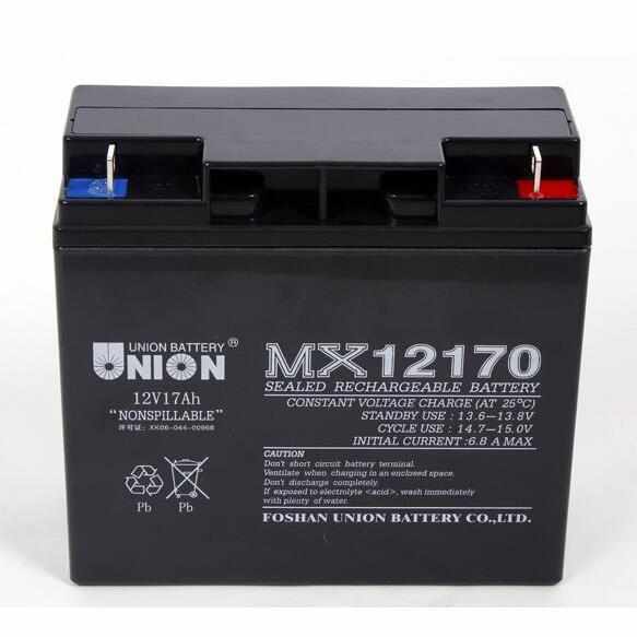 新款韩国友联/联合蓄电池MX0V12AH免维护铅酸/通讯Union/友联
