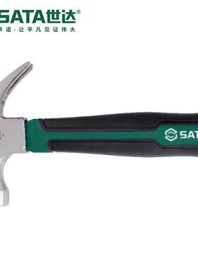 Sata/世达五金工具敲击玻璃纤维短柄羊角锤0.5磅92309锤子