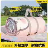 便携帆布垫子 帐篷野炊防潮垫 户外野餐垫防潮加厚 露营草坪地垫