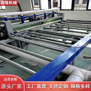 石膏板多头分切锯吸盘式 全自动上板保温一体板四边切割