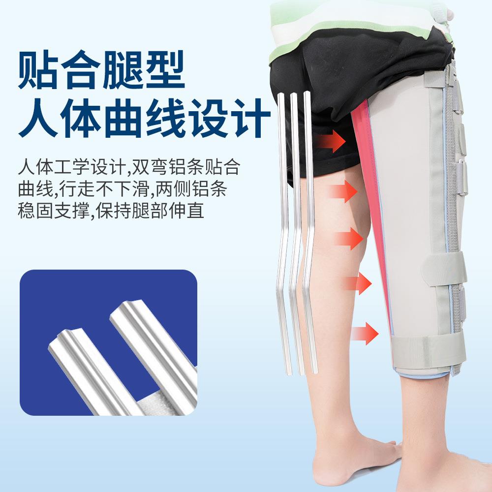 奔力新款热销膝关节下肢保健护具三片式透气绑带固定支撑现货