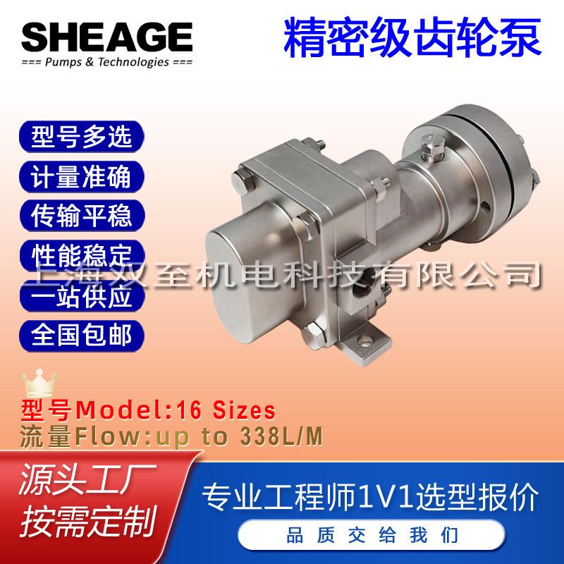 SHEAGESH805-LS明矾次氯酸钠絮凝剂聚合物化工齿轮泵流量13.1L/M