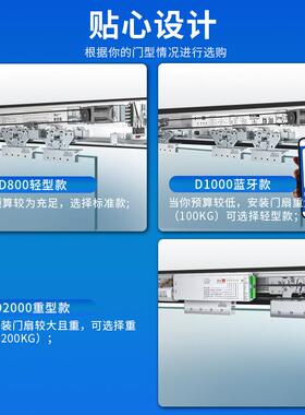 源头厂家自动MDZ感应动门电机整套机自组超门市商电场动门平移门