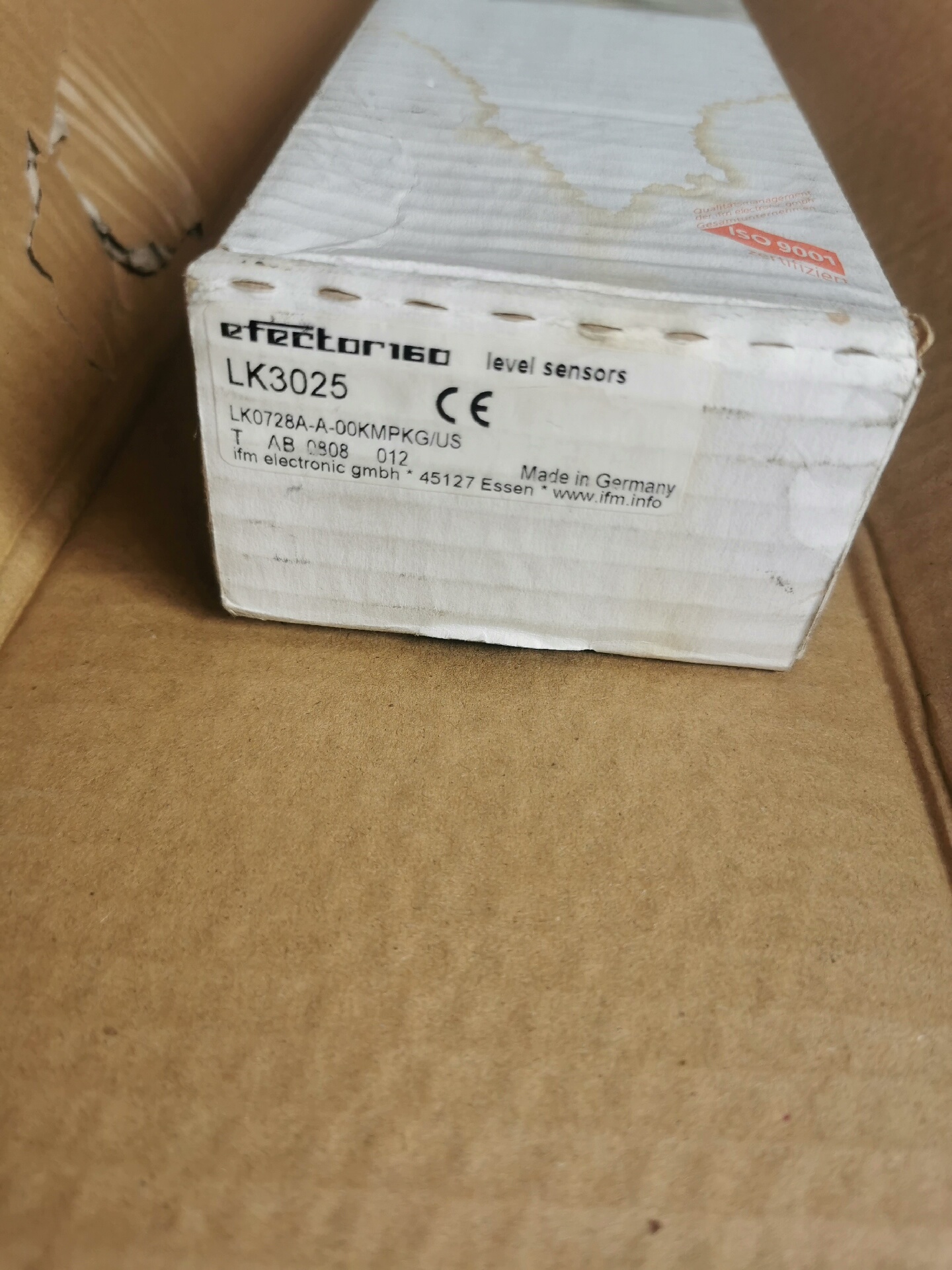 易福门IFM原装液位传感器LK3025