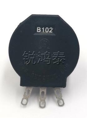 RVS28双联调速器电焊机电流调节推力开关旋钮电位器 B102 B103 1K