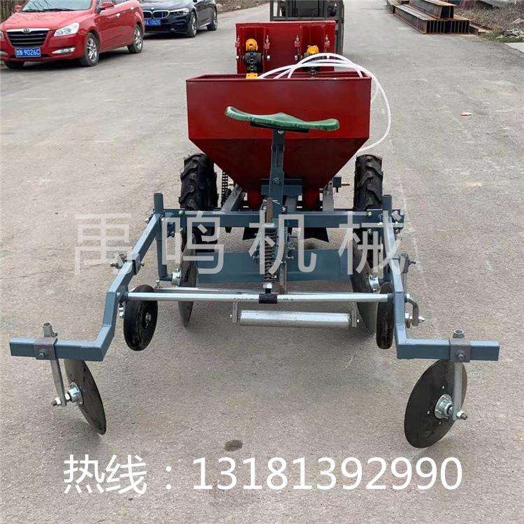 土豆播种机农用种土豆机器双垄双行播种机旋耕起垄机马铃薯种植机