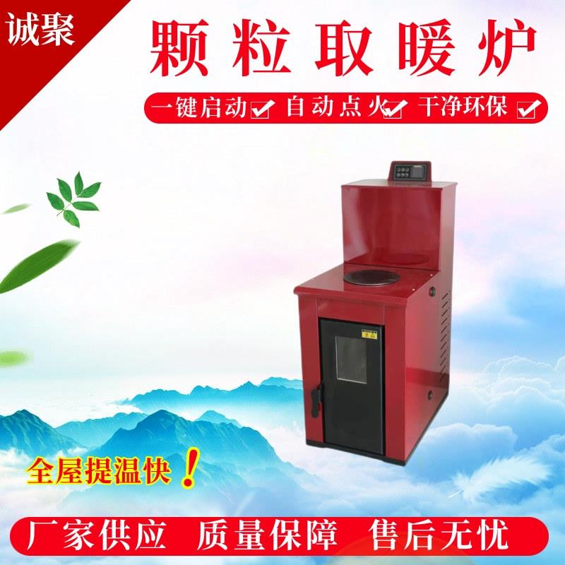 双电机双绞龙生物质颗粒取暖炉车间热风炉加工