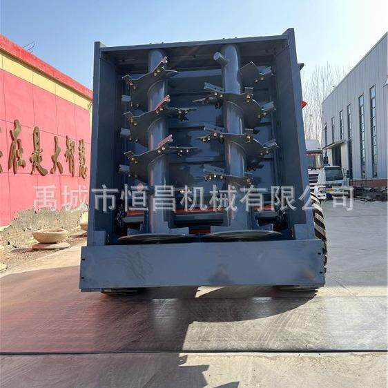 12方双竖绞龙撒粪机冻块大块粪肥双破碎撒粪车扬粪机厂家