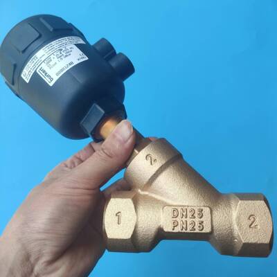 burkert2000气动角座阀 DN25螺纹款制氮机阀 00001248 宝德