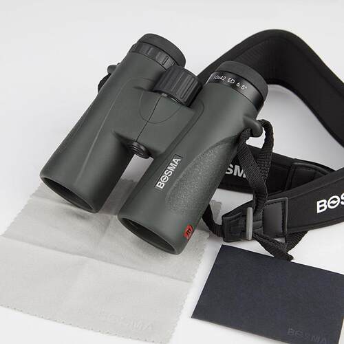 博冠望远镜BOSMA睿丽II 8x42 10X42ED 双筒望远镜 ED镜 高清HD