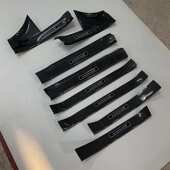 门槛板 碳纤维威飒迎宾踏板 后护板内门槛条 专用 凌放改装