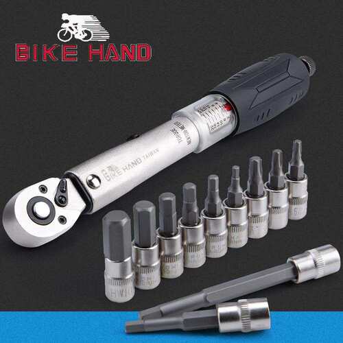BIKE HAND自行车修车扭力扳手组合工具碳纤车维修工具YC-617-2ST