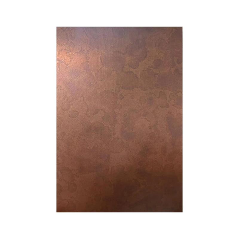 新款304不锈钢装饰板高端镀铜做旧门套水波纹壁龛屏风制品加工