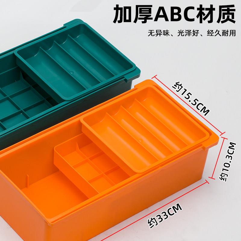工业缝心纫机收平车纳盒通SY-233用型抽屉大号三层梭工具盒盒缝纫