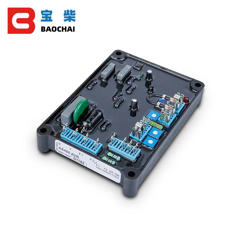AS480无刷三项发电机励磁稳压板电压调节器家用交流稳压器自动AVR