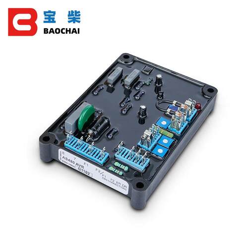 AS480无刷三项发电机励磁稳压板电压调节器家用交流稳压器自动AVR