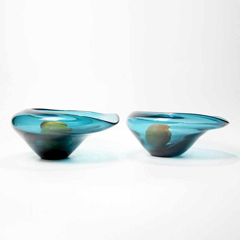 果盘大合集玻璃水果盘轻奢桌面摆件现代家居样板间软装装饰品批发