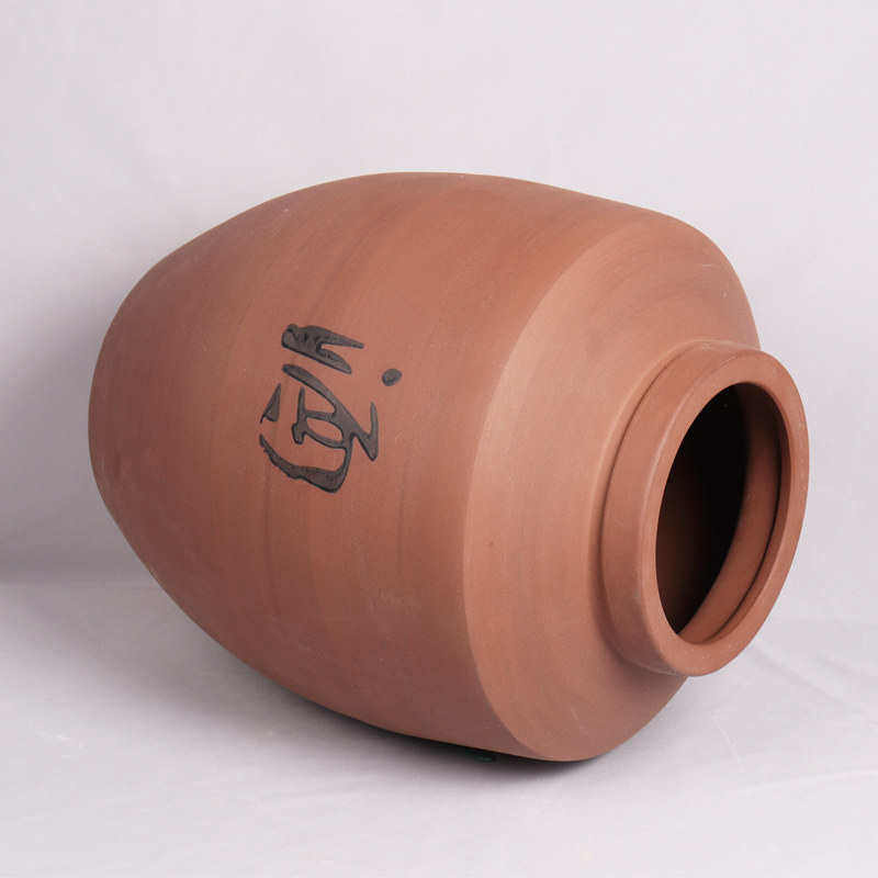 土陶酒坛子无釉酒缸陶瓷老式酒罐子家用密封存储装白酒用空瓶